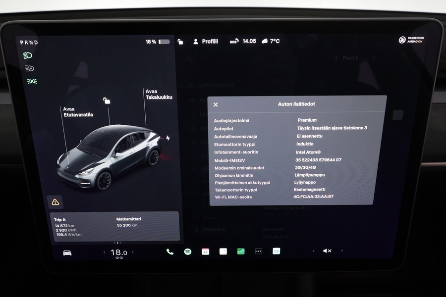 Tesla Model Y vaihtoauto