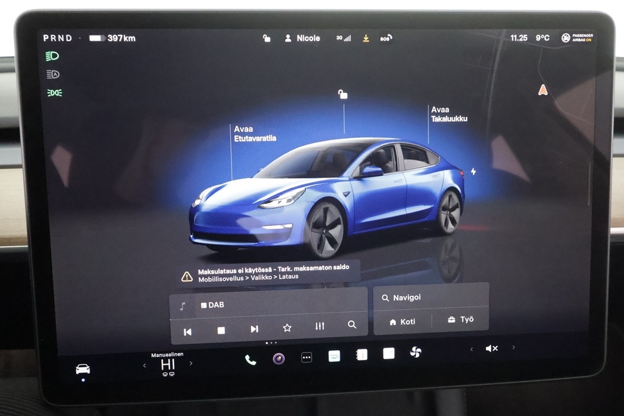 Tesla Model 3 vaihtoauto
