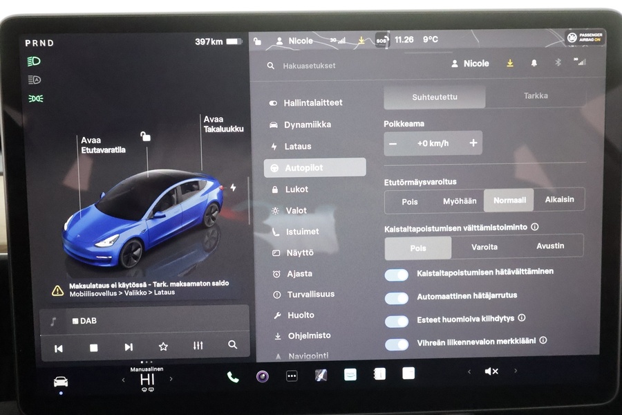 Tesla Model 3 vaihtoauto