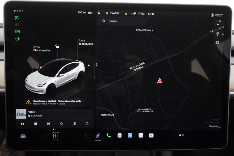 Tesla Model 3 vaihtoauto