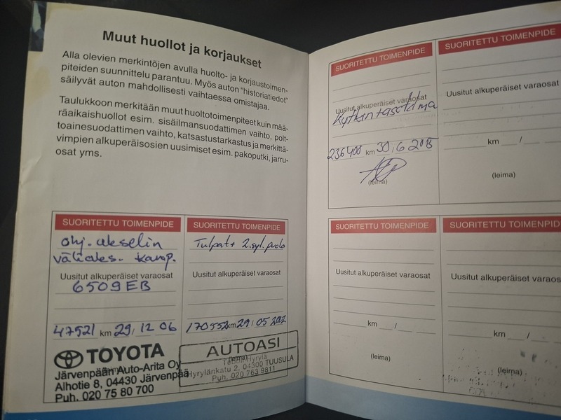 Toyota Avensis vaihtoauto