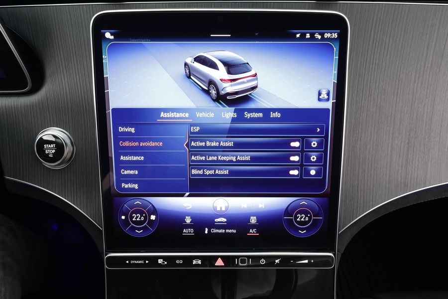 Mercedes-Benz EQE vaihtoauto