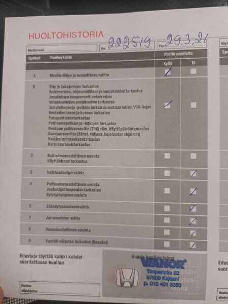 Honda Accord vaihtoauto