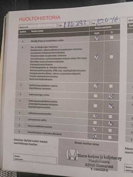 Honda Accord vaihtoauto