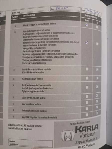 Honda Accord vaihtoauto