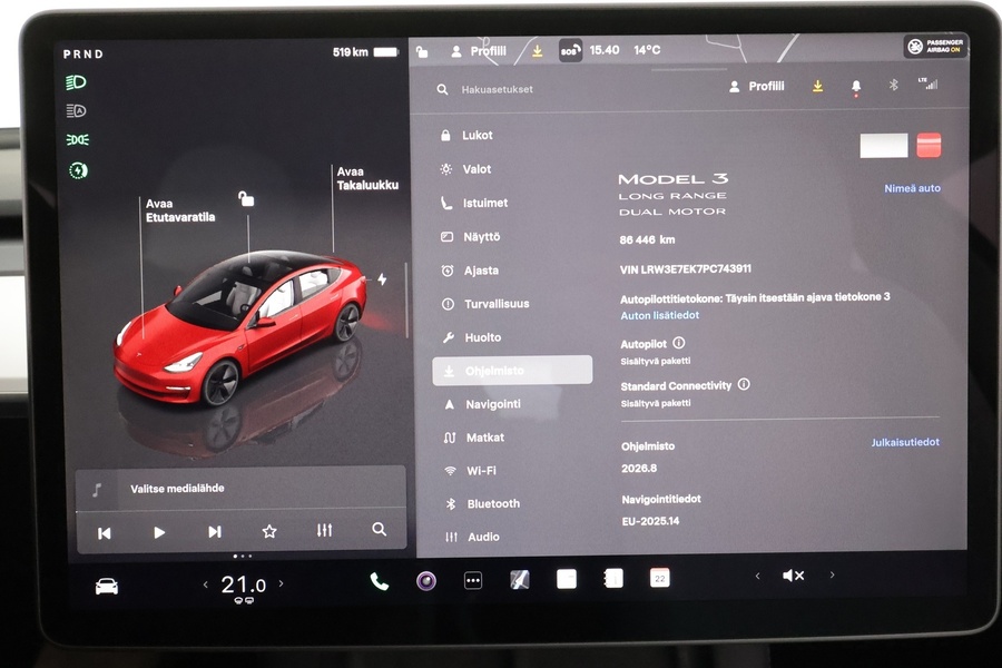 Tesla Model 3 vaihtoauto