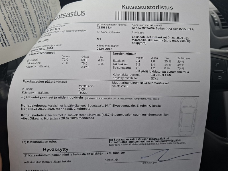 Skoda Octavia vaihtoauto
