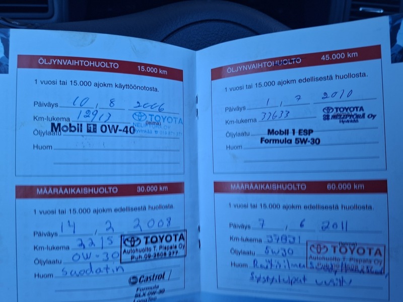 Toyota Corolla vaihtoauto