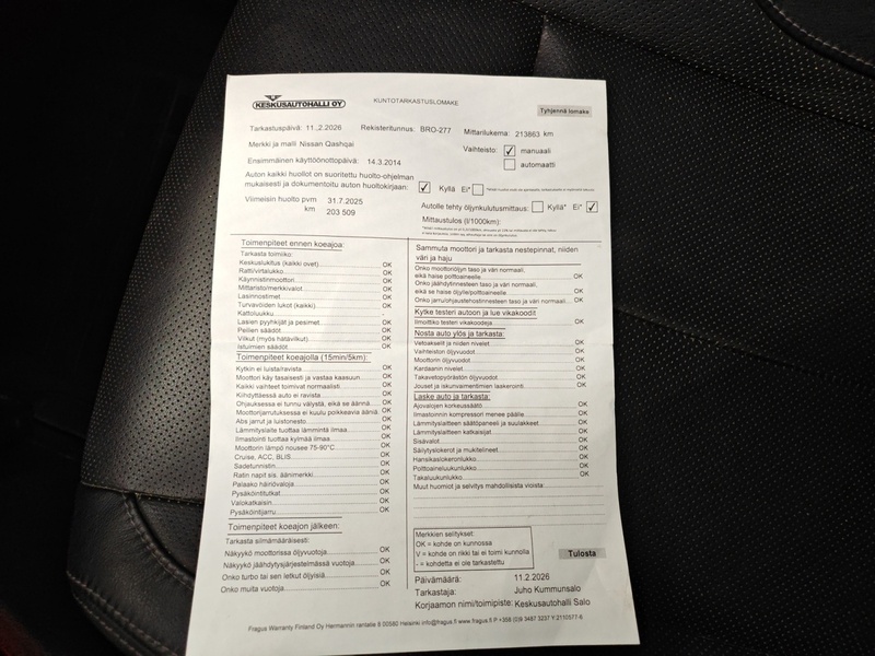 Nissan Qashqai vaihtoauto