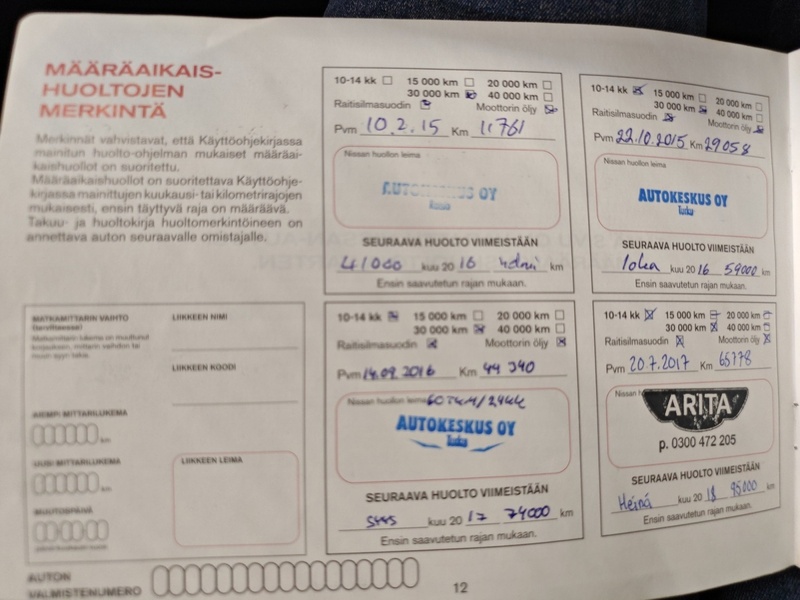 Nissan Qashqai vaihtoauto