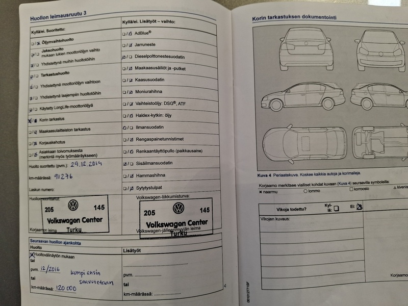 Volkswagen Passat vaihtoauto
