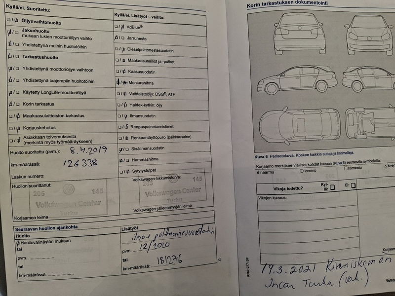 Volkswagen Passat vaihtoauto