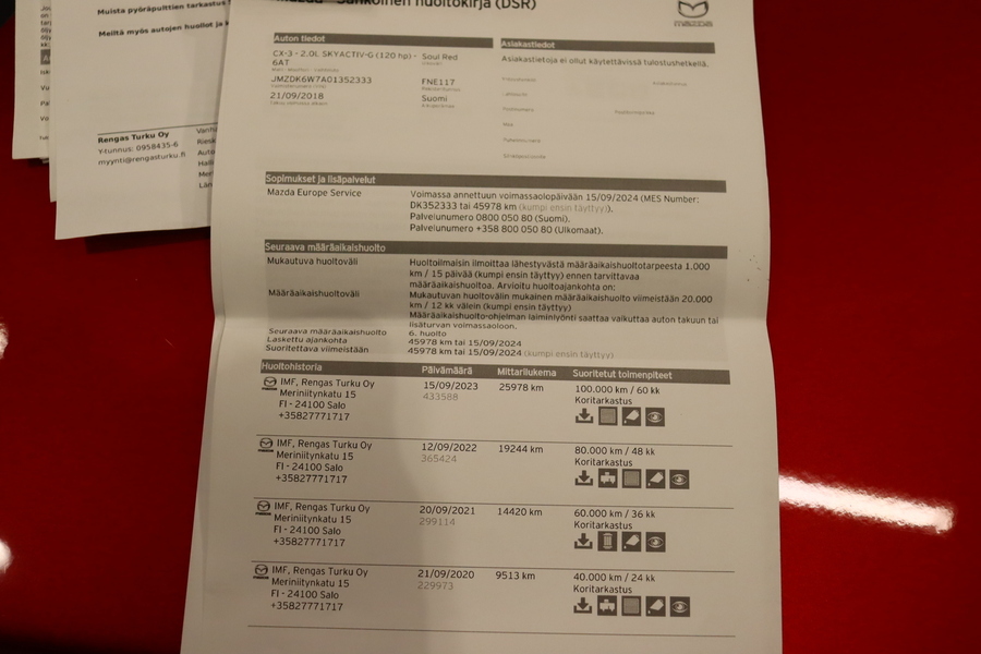 Mazda CX-3 vaihtoauto