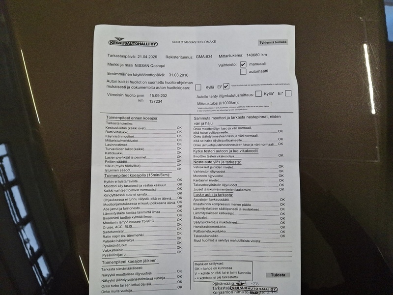 Nissan Qashqai vaihtoauto