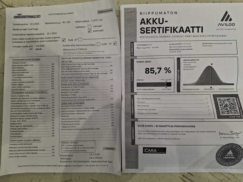 Ford Kuga vaihtoauto