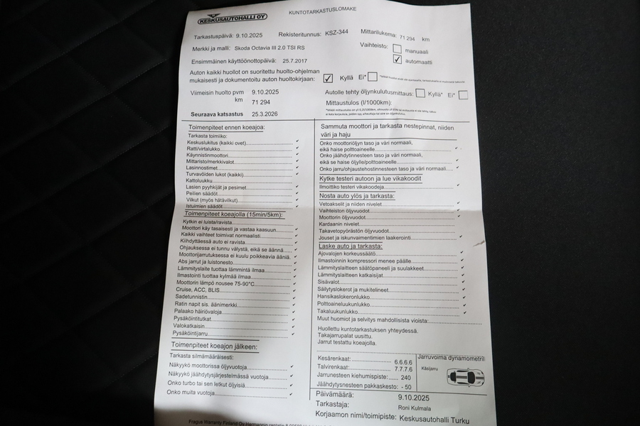 Skoda Octavia vaihtoauto