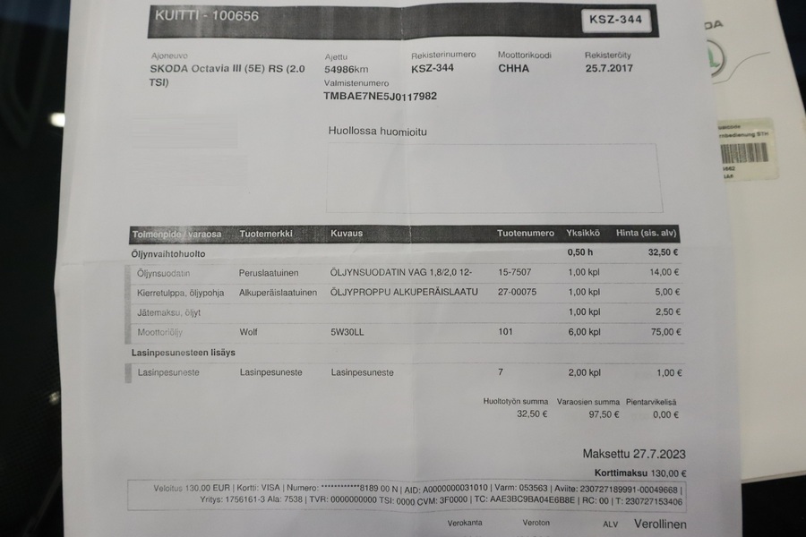 Skoda Octavia vaihtoauto