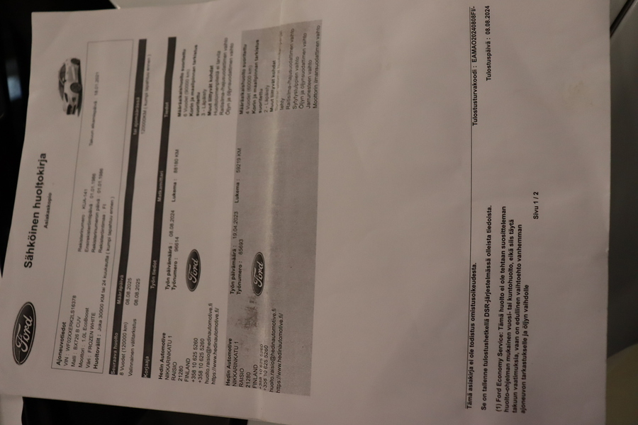 Ford Puma vaihtoauto