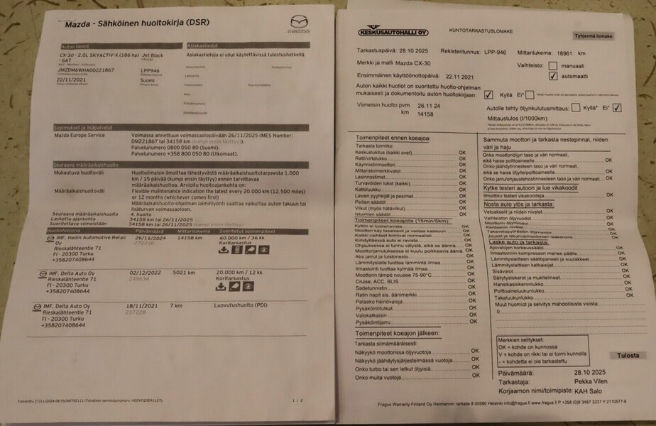 Mazda CX-30 vaihtoauto