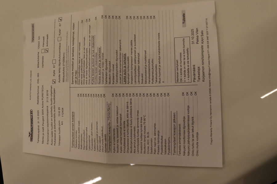 Peugeot 3008 vaihtoauto