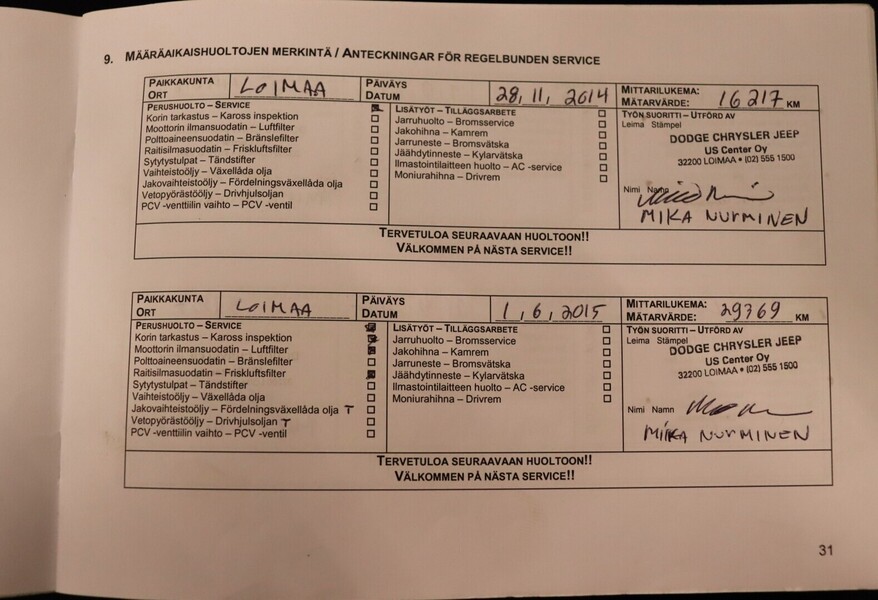 Jeep Compass vaihtoauto