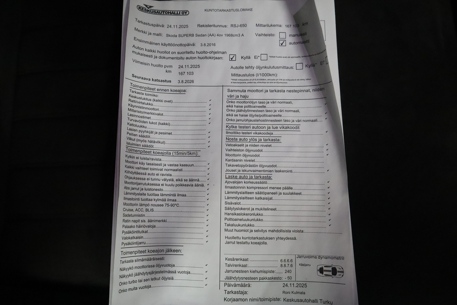 Skoda Superb vaihtoauto