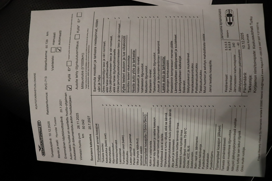 Hyundai Tucson vaihtoauto