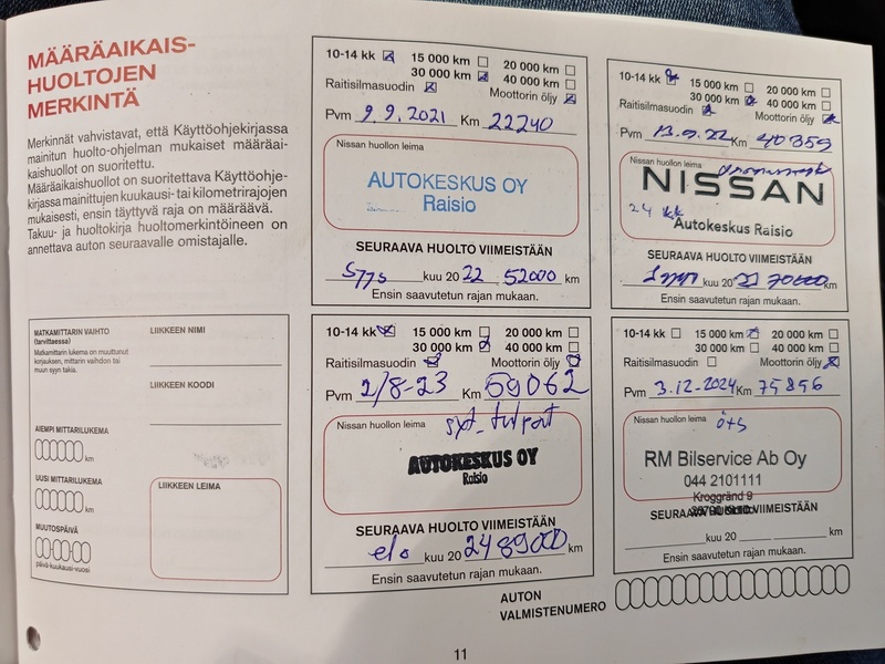 Nissan Qashqai vaihtoauto