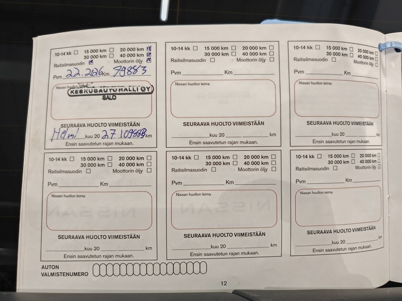 Nissan Qashqai vaihtoauto