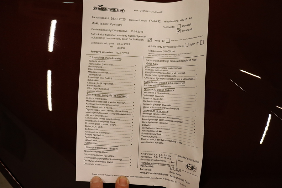 Opel Astra vaihtoauto