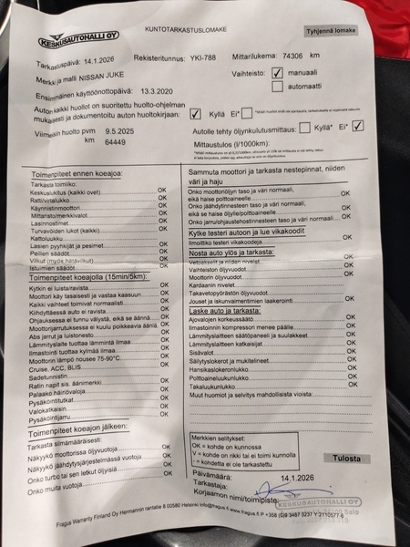 Nissan Juke vaihtoauto