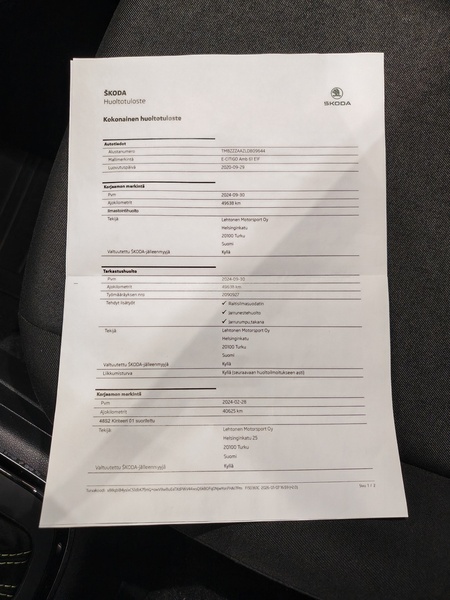 Skoda Citigo vaihtoauto