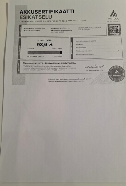 Mercedes-Benz A vaihtoauto