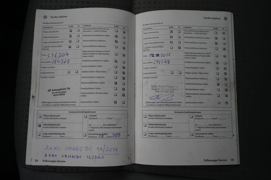 Volkswagen Caddy vaihtoauto