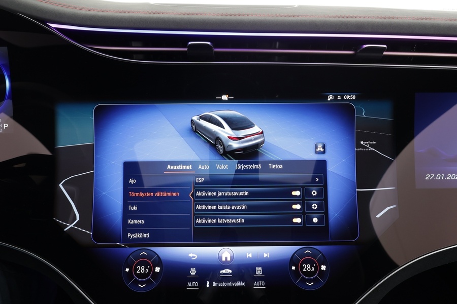 Mercedes-Benz EQE vaihtoauto