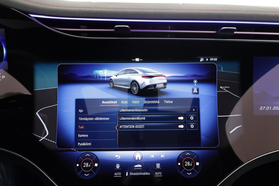 Mercedes-Benz EQE vaihtoauto