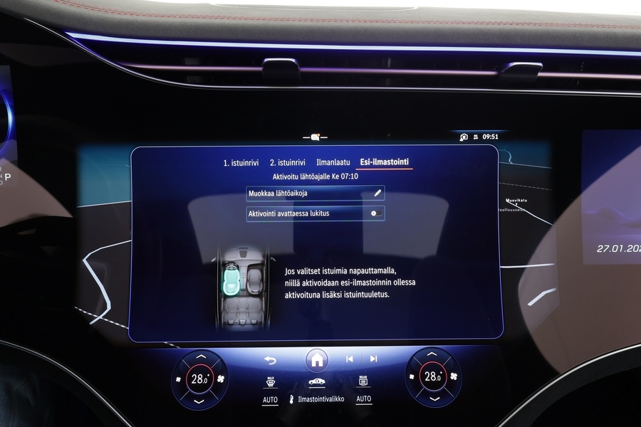 Mercedes-Benz EQE vaihtoauto