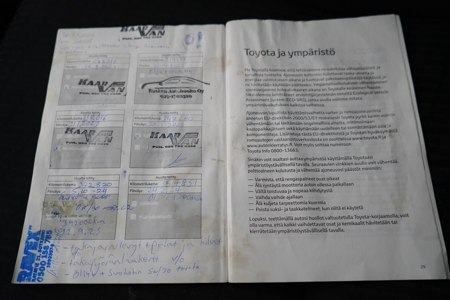 Toyota Avensis vaihtoauto