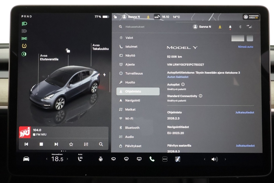 Tesla Model Y vaihtoauto
