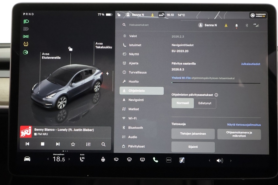 Tesla Model Y vaihtoauto