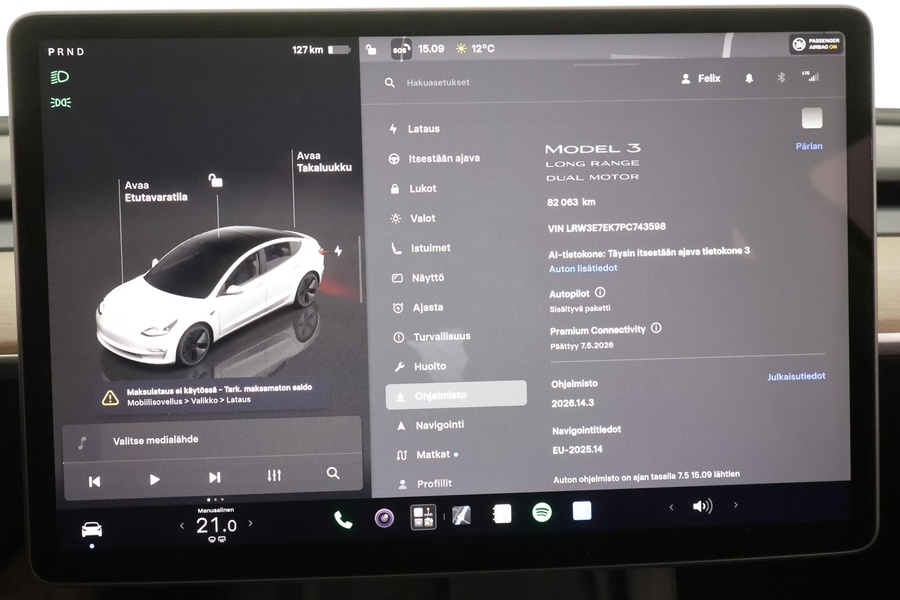 Tesla Model 3 vaihtoauto