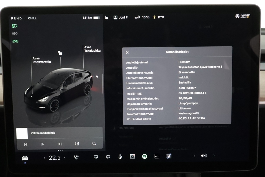 Tesla Model Y vaihtoauto