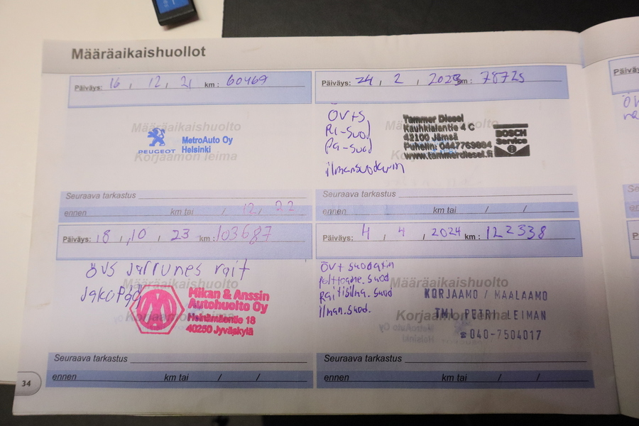 Peugeot 308 vaihtoauto