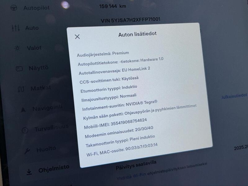 Tesla Model S vaihtoauto