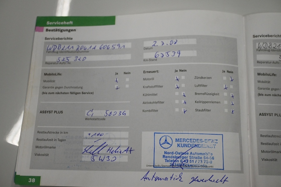 Mercedes-Benz E vaihtoauto