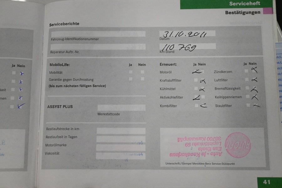 Mercedes-Benz E vaihtoauto