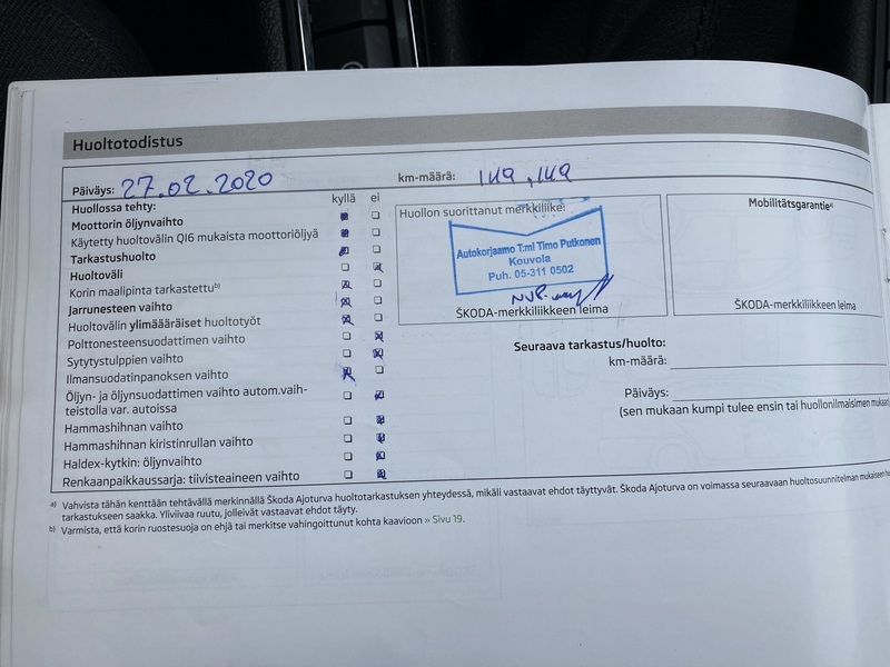 Skoda Superb vaihtoauto