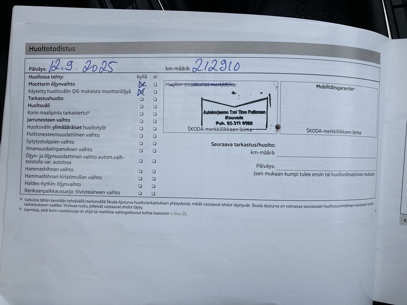 Skoda Superb vaihtoauto