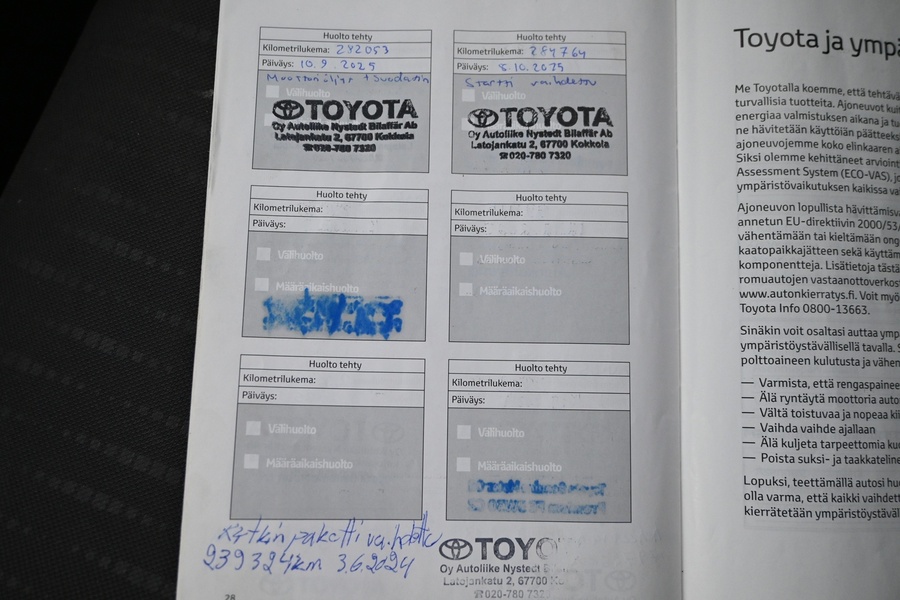 Toyota Yaris vaihtoauto