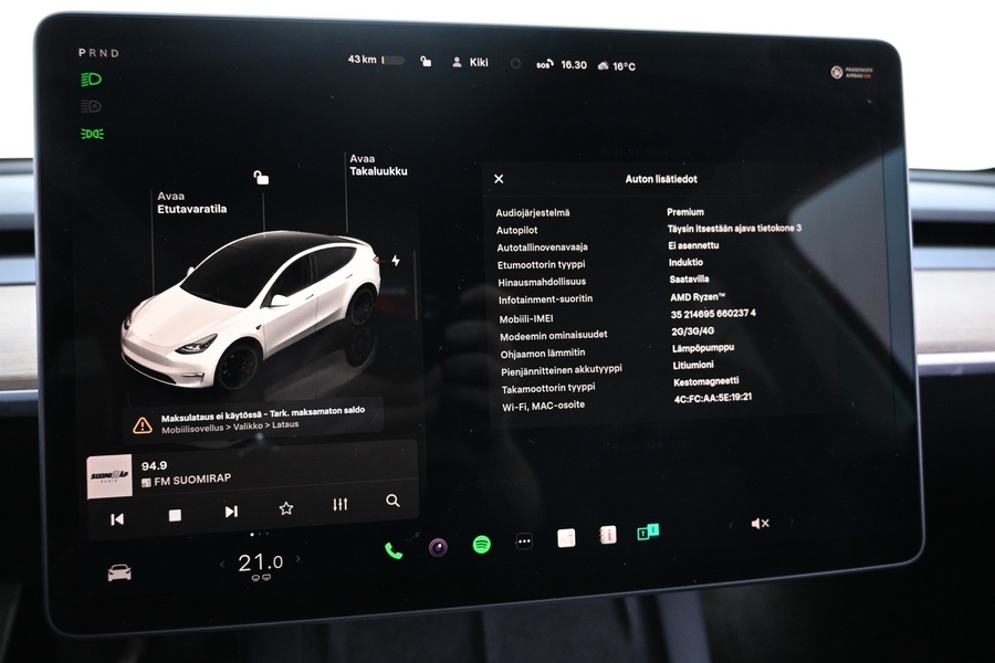Tesla Model Y vaihtoauto